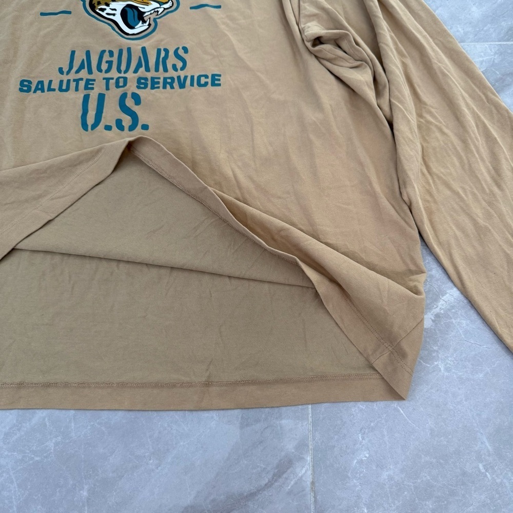 Men's Nike NFL Jacksonville Jaguars 2019 Salute to Service Long Sleeve Shirt XXL - Picture 5 of 16